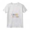 Donna Punto Croce Divertente con Scritta 'I'd rather be' - Maglietta Collo a V per Ricamatori e Cucitrici a Croce