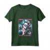 Donna HapTiger Maglietta con Collo a V - Collezione Cross Stitching per Ricamatori - Ideale per Artisti Creativi