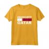 Boicottaggio Qatar - BOYCOTT QATAR Maglietta - Leggera e Resistente per Sostenere la Causa