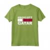 Boicottaggio Qatar - BOYCOTT QATAR Maglietta - Leggera e Resistente per Sostenere la Causa