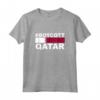 Boicottaggio Qatar - BOYCOTT QATAR Maglietta - Leggera e Resistente per Sostenere la Causa