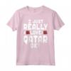 I Love Qatar OK - Fantastica Bandiera del Qatar Maglietta - Ideale come Regalo per i Qataris - Acquista Online