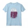 HapTiger - Bandiera Paese Qatar Maglietta Souvenir - Stile Grunge per Turisti e Collezionisti