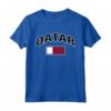 Bandiera del Qatar Orgoglioso - Qatar Maglietta con Design Elegante - Ideale per Uomini, Donne e Bambini