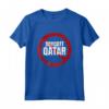 Boycott Qatar - Stop Qatar Maglietta - Design del Qatar - Idea Regalo Unisex