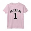 Qatar One Orgoglioso - Qatar Maglietta per Mostrare il Tuo Amore e Orgoglio - Ideale per Uomini, Donne e Bambini