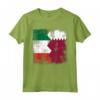 Radici del Qatar | Mezza bandiera italiana | Italia Qatar Kids Vintage Maglietta - Ideale per Regalo Patriottico