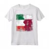 Radici del Qatar | Mezza bandiera italiana | Italia Qatar Kids Vintage Maglietta - Ideale per Regalo Patriottico