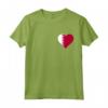 Qatar Bandiera Cuore Qatar - Maglietta Design Stato Patriottico del Qatar - Regalo di Compleanno per Mostrare Amore e Sostegno
