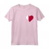 Qatar Bandiera Cuore Qatar - Maglietta Design Stato Patriottico del Qatar - Regalo di Compleanno per Mostrare Amore e Sostegno