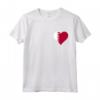 Qatar Bandiera Cuore Qatar - Maglietta Design Stato Patriottico del Qatar - Regalo di Compleanno per Mostrare Amore e Sostegno