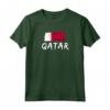 Qatar Maglietta - T-shirt Leggera con Taglio Classico per Mostrare il Tuo Supporto Nazionale