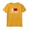 Qatar Maglietta - T-shirt Leggera con Taglio Classico per Mostrare il Tuo Supporto Nazionale