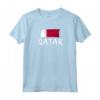 Qatar Maglietta - T-shirt Leggera con Taglio Classico per Mostrare il Tuo Supporto Nazionale
