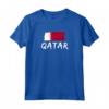 Qatar Maglietta - T-shirt Leggera con Taglio Classico per Mostrare il Tuo Supporto Nazionale