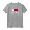 Qatar Maglietta - T-shirt Leggera con Taglio Classico per Mostrare il Tuo Supporto Nazionale