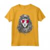 Qatar Flag Lion Love Maglietta - Perfect Gift for Qatar Pride - Unique Design for National Day Celebrations