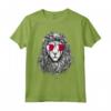 Qatar Flag Lion Love Maglietta - Perfect Gift for Qatar Pride - Unique Design for National Day Celebrations