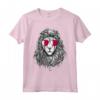 Qatar Flag Lion Love Maglietta - Perfect Gift for Qatar Pride - Unique Design for National Day Celebrations