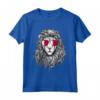 Qatar Flag Lion Love Maglietta - Perfect Gift for Qatar Pride - Unique Design for National Day Celebrations