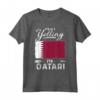 Non sto urlando Sono Qatar - Qatar Maglietta Bandiera del Qatar - Ideale per Compleanno, Halloween, Natale, Capodanno