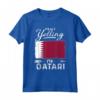 Non sto urlando Sono Qatar - Qatar Maglietta Bandiera del Qatar - Ideale per Compleanno, Halloween, Natale, Capodanno