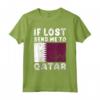 Qatar Flag Souvenir - Se perso mandami in Qatar Maglietta - Ideale come regalo o souvenir per gli amanti del Qatar