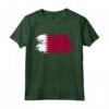 Qatar Outfit - Maglietta Simbolo Bandiera del Qatar - Amo il Qatar - Ideale Regalo Compleanno o Natale