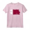 Qatar Outfit - Maglietta Simbolo Bandiera del Qatar - Amo il Qatar - Ideale Regalo Compleanno o Natale