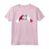 Bandiera del Qatar Italia - Cuore Italiano del Qatar Maglietta - Regalo Mix Heritage per Appassionati della Cultura Italiana e Qatariota
