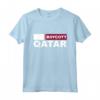 Boicottare Qatar - HapTiger Maglietta Leggera per Esprimere Solidarietà ai Diritti Umani