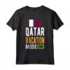 Souvenir del Qatar - Viaggi - Modalità Vacanza Qatar Attivata - Maglietta per Veri Appassionati di Viaggi