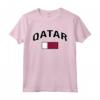 Bandiera del Qatar Orgoglioso - Qatar Maglietta per Esprimere Amore e Orgoglio - Ideale per Uomini, Donne e Bambini