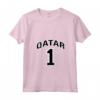 Qatar One Orgoglioso - Maglietta con Collo a V per Mostrare Amore per il Qatar - Acquista Maglietta Sportiva Online