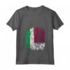 QATAR ITALIA Bandiera Amicizia T-shirt - Leggera con Collo a V e Orlo Inferiore - Ideale per Mostrare il Supporto