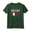 Qatar Bandiera - Qatar Maglietta Leggera con Taglio Classico - Ideale per Mostrare il tuo Orgoglio Qatariano