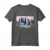 Doha Qatar Qatar Maglietta - Souvenir stile retrò vintage per Uomini, Donne e Bambini - Regalo di Natale o Compleanno