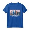Doha Qatar Qatar Maglietta - Souvenir stile retrò vintage per Uomini, Donne e Bambini - Regalo di Natale o Compleanno