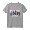 Doha Qatar Qatar Maglietta - Souvenir stile retrò vintage per Uomini, Donne e Bambini - Regalo di Natale o Compleanno