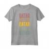 Qatar Pride, Nato in Qatar Maglietta - Design Unico per Esprimere Amore e Orgoglio - Ideale per Regali agli Espatriati