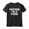 Fai Finta di Essere un Rabbino Ebreo della Scuola Ebraica - Divertente T-shirt per Regali Rosh Hashanah, Yom Kippur, e Hanukkah