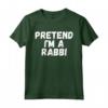 Fai Finta di Essere un Rabbino Ebreo della Scuola Ebraica - Divertente T-shirt per Regali Rosh Hashanah, Yom Kippur, e Hanukkah