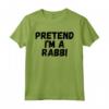 Fai Finta di Essere un Rabbino - Maglietta Ebraica per Purim e Festività - Ideale per Studenti e Insegnanti di Scuole Ebraiche