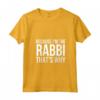 Questo è il mio costume da rabbino, piuttosto ebreo - Happy Maglietta con Collo a V per Purim e Festività Ebraiche - Regalo Divertente per la Famiglia