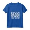 Questo è il mio costume da rabbino, piuttosto ebreo - Happy Maglietta con Collo a V per Purim e Festività Ebraiche - Regalo Divertente per la Famiglia