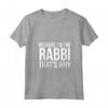 Questo è il mio costume da rabbino, piuttosto ebreo - Happy Maglietta con Collo a V per Purim e Festività Ebraiche - Regalo Divertente per la Famiglia