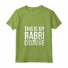 Questo è il mio Costume da Rabbino - Maglietta Ebraica Umoristica con Collo a V - Ideale per Regalo di Feste Ebraiche