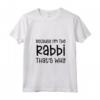 Questo è il mio costume da rabbino ebreo - Happy Purim Maglietta con Collo a V - Divertente Regalo per la Festa Ebraica di Purim