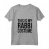 Questo è il mio costume da rabbino - Purim Jewish Festival Maglietta con Collo a V - Ideale come Regalo di Festa per Purim