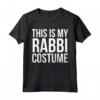 Questo è il mio costume da rabbino - Maglietta Ebraica Umoristica per Festività - Regalo Divertente per Famiglia e Amici